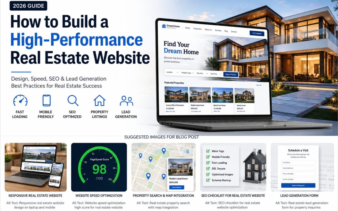How to Build a High-Performance Real Estate Website (Complete 2026 Guide)